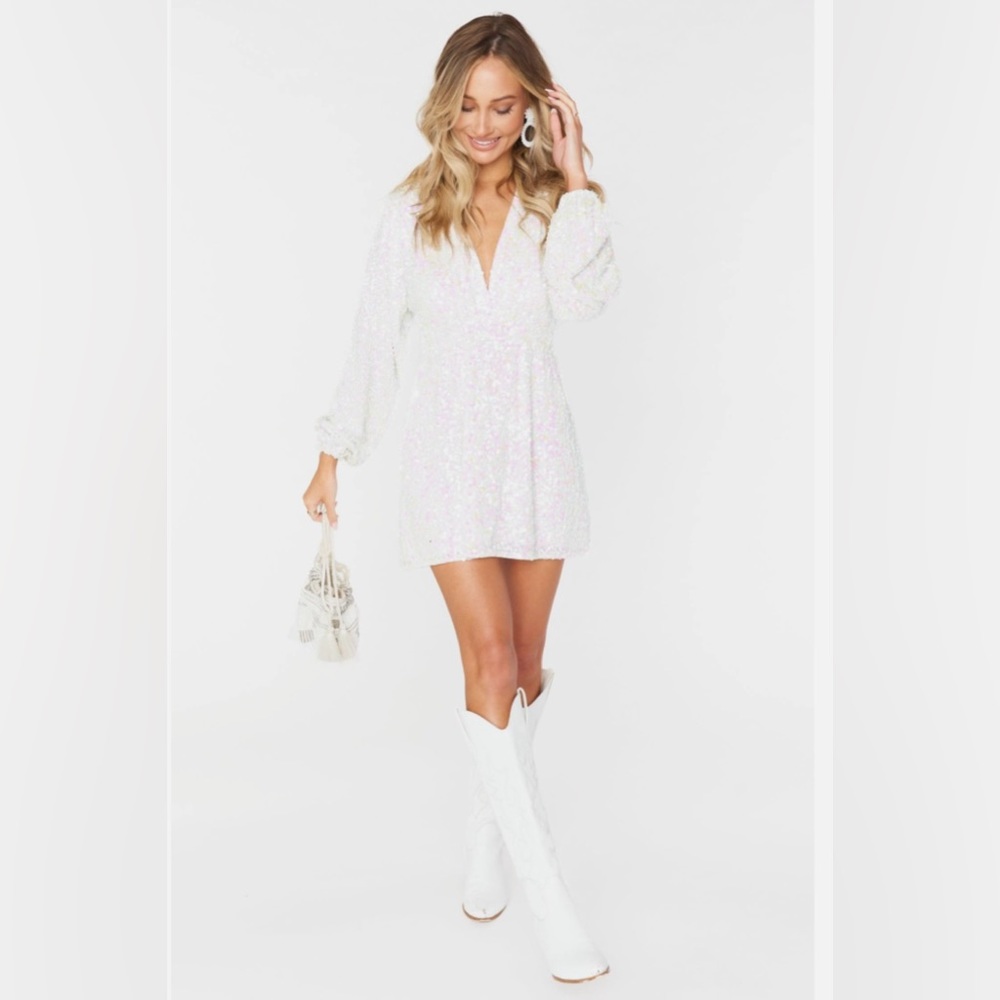 Show Me Your Mumu Sequin Kidman Mini Dress